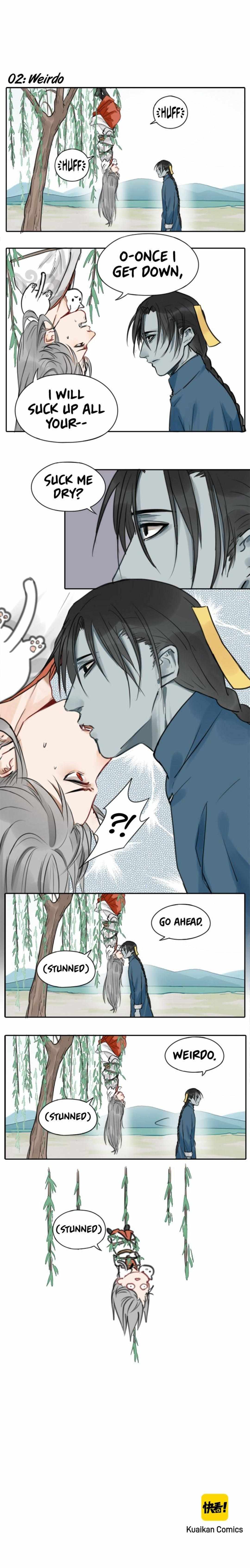 The Zombie And The Vampire Chapter 2 page 1 - 