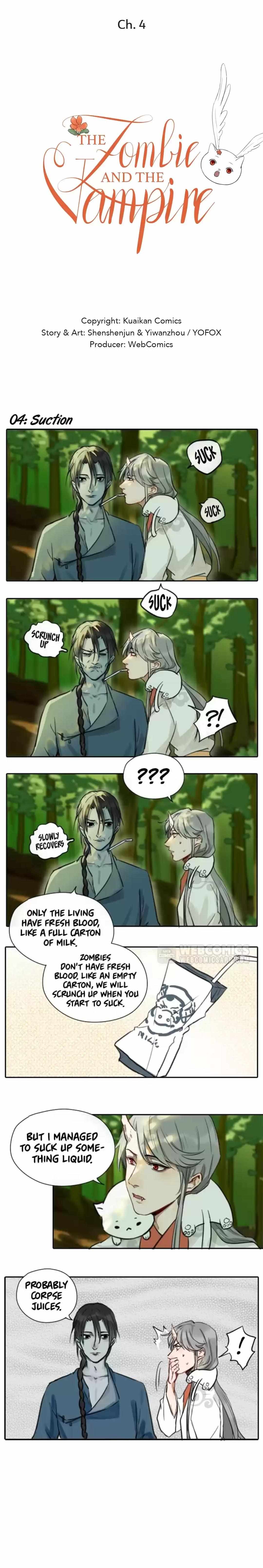 The Zombie And The Vampire Chapter 4 page 1 - 