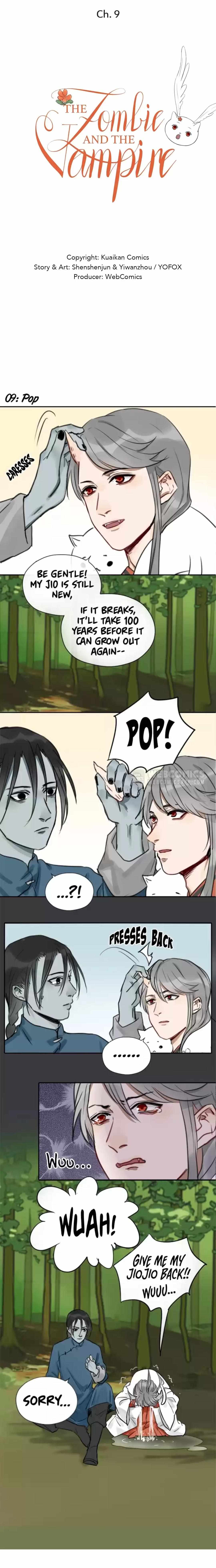 The Zombie And The Vampire Chapter 9 page 1 - 