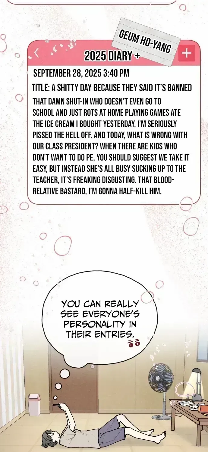 Their Shared Diary Chapter 1.5 page 77 - 