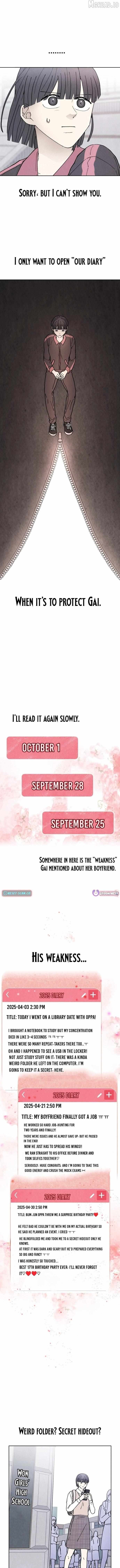 Their Shared Diary Chapter 7 page 10 - 