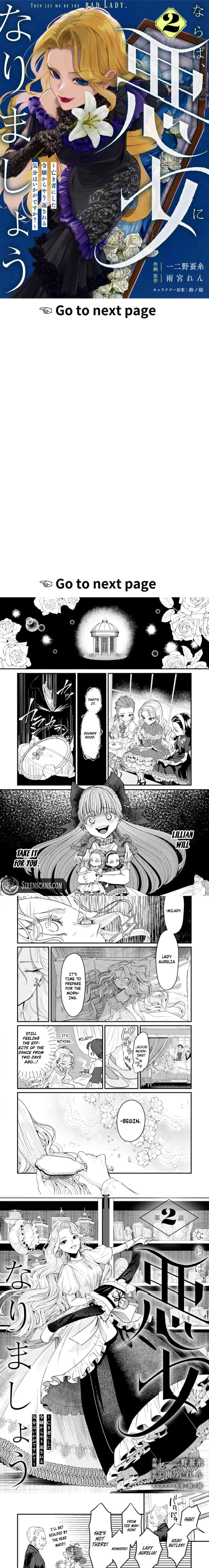 Then Let Be the Bad Lady Chapter 2 page 2 - 