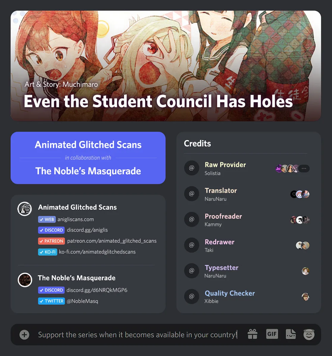 There Is Also a Hole in the Student Organization! Chapter 4 page 1 - 