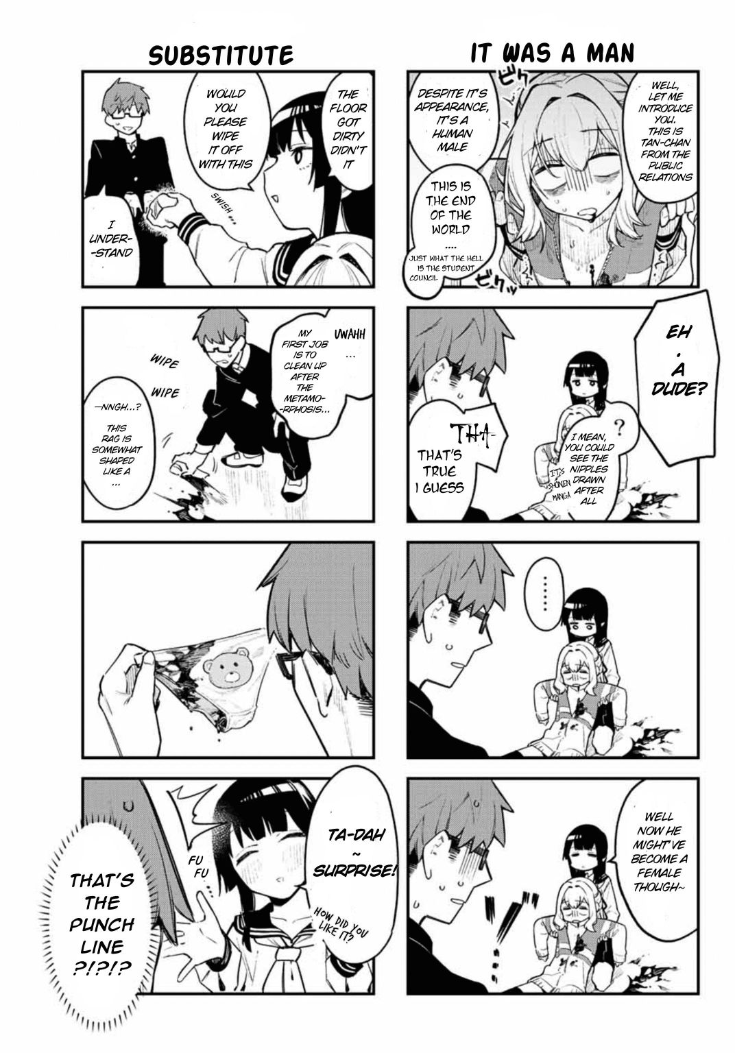 There’s also a Hole in the Student Council Chapter 1 page 11 - 