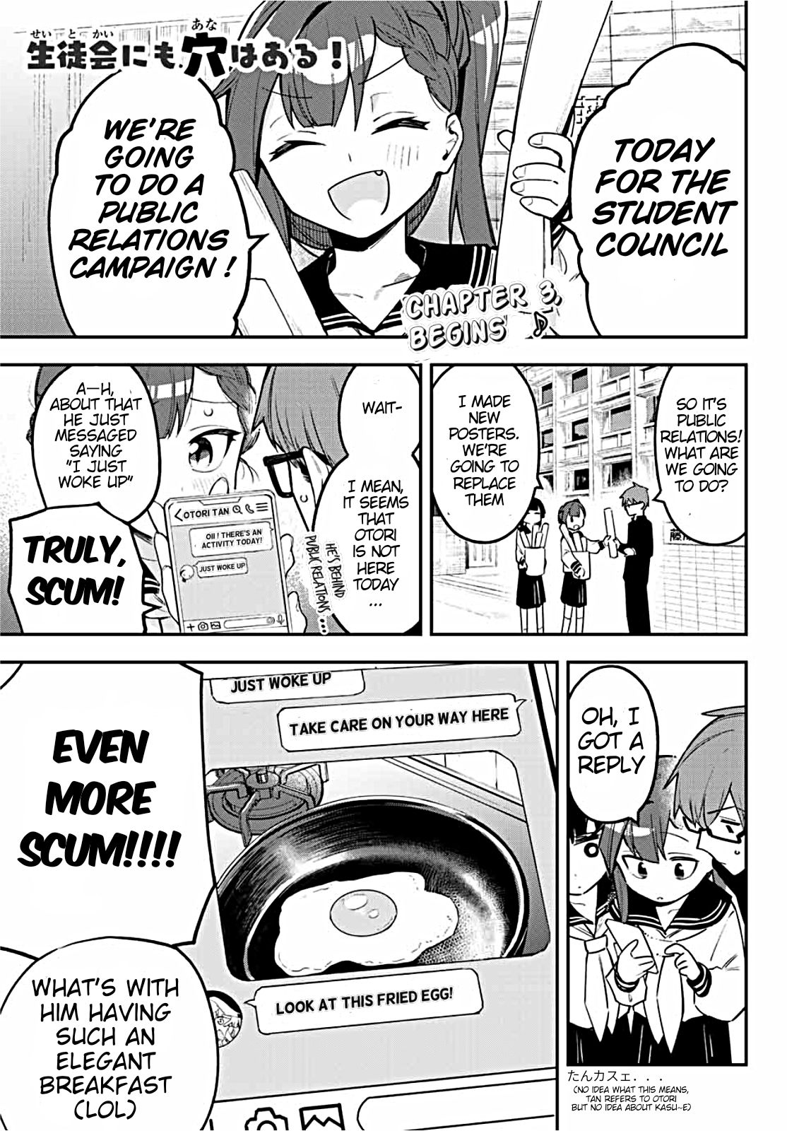 There’s also a Hole in the Student Council Chapter 3 page 1 - 