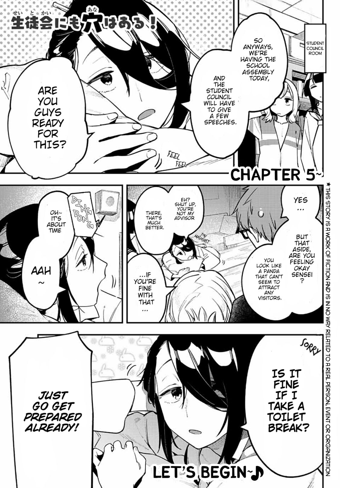 There’s also a Hole in the Student Council Chapter 6 page 1 - 