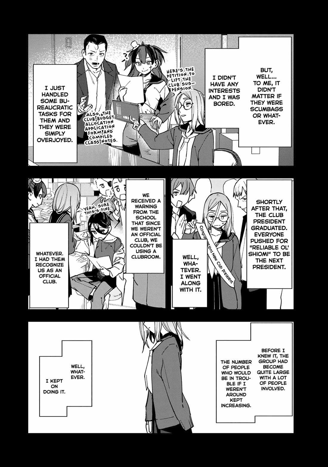 There’s also a Hole in the Student Council Chapter 92 page 8 - 