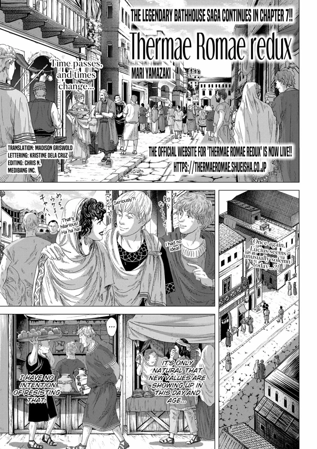 Thermae Romae redux Chapter 7 page 1 - 