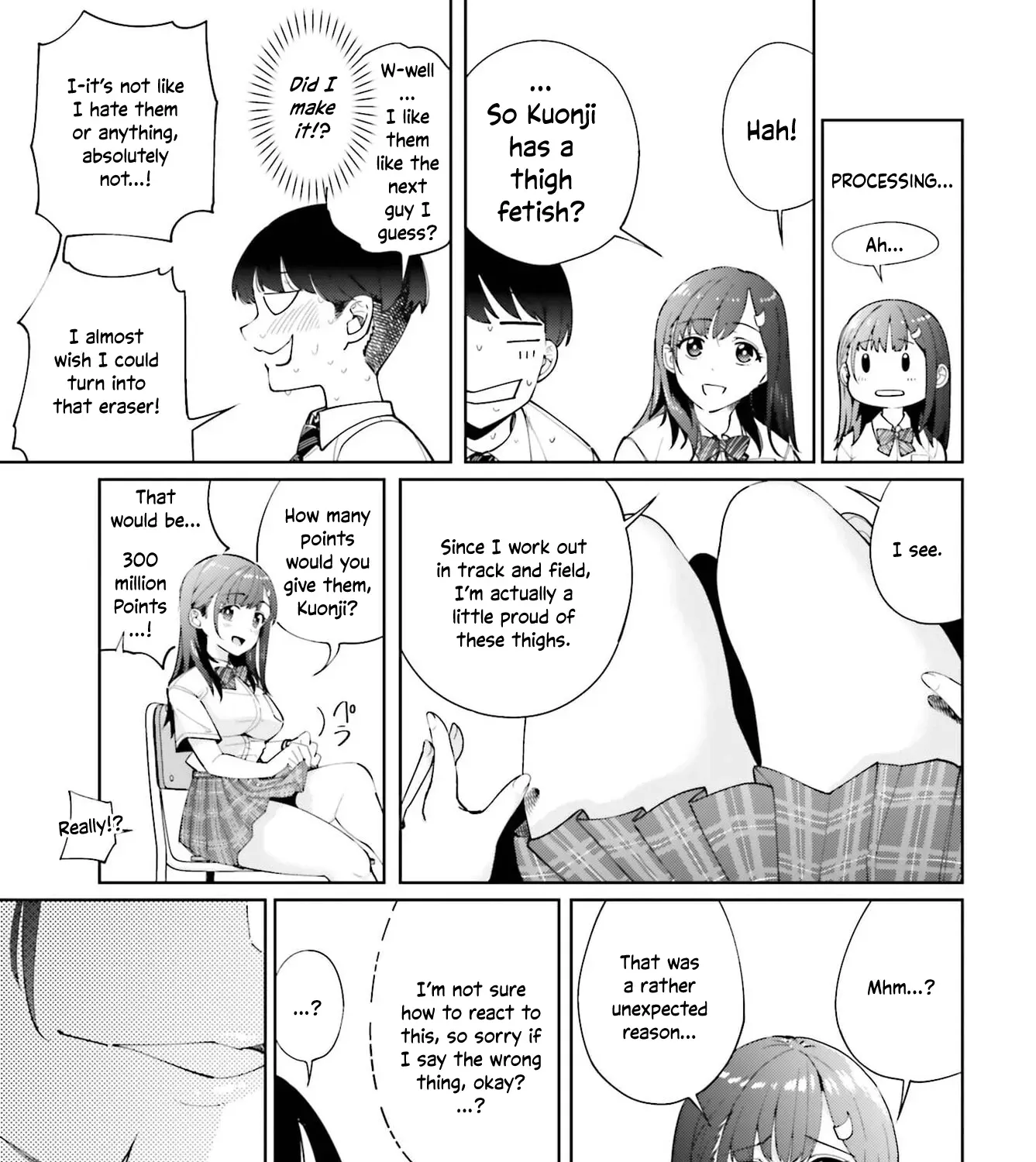 Thighs-san next to me Chapter 2 page 13 - 