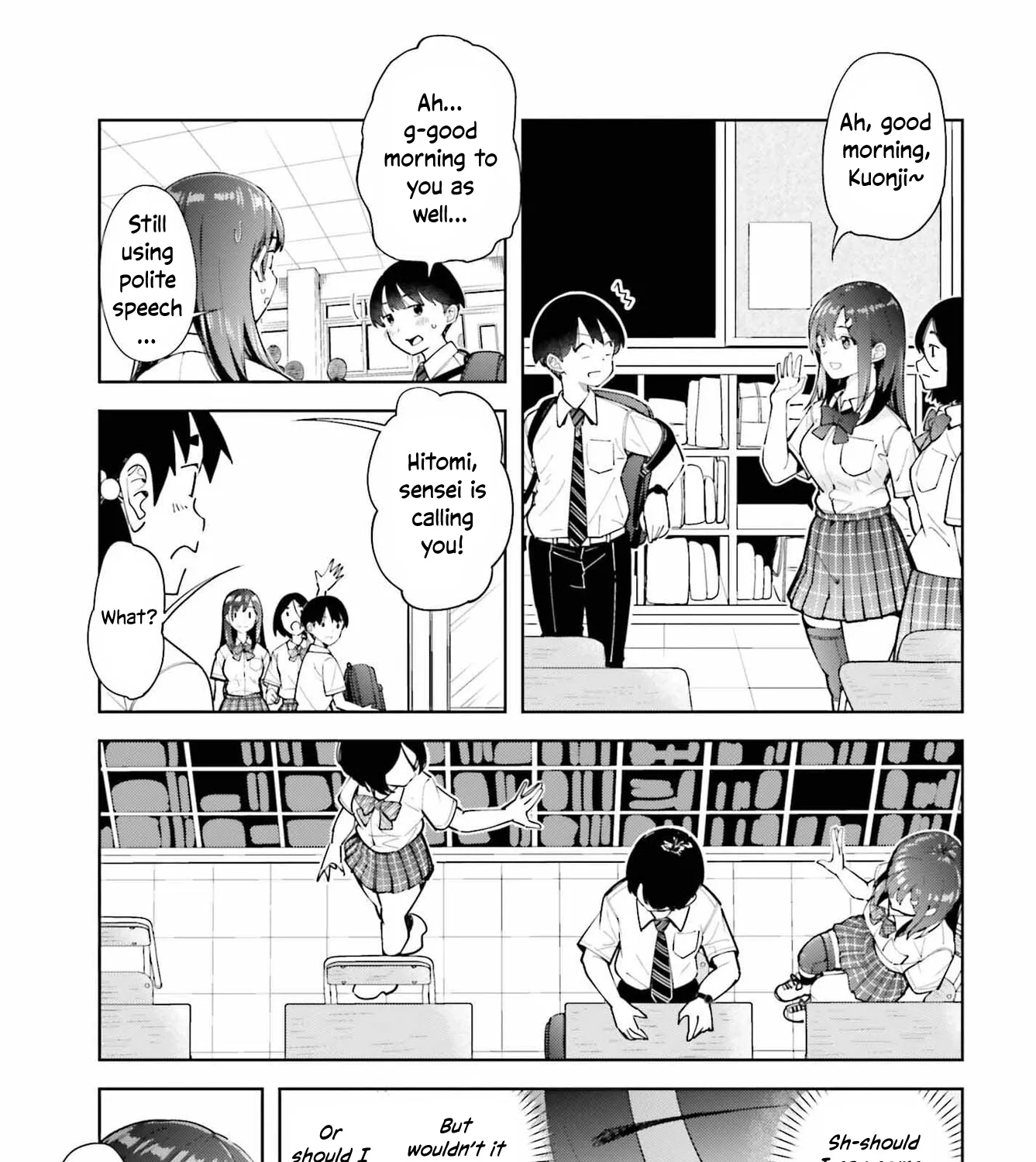 Thighs-san next to me Chapter 3 page 13 - 