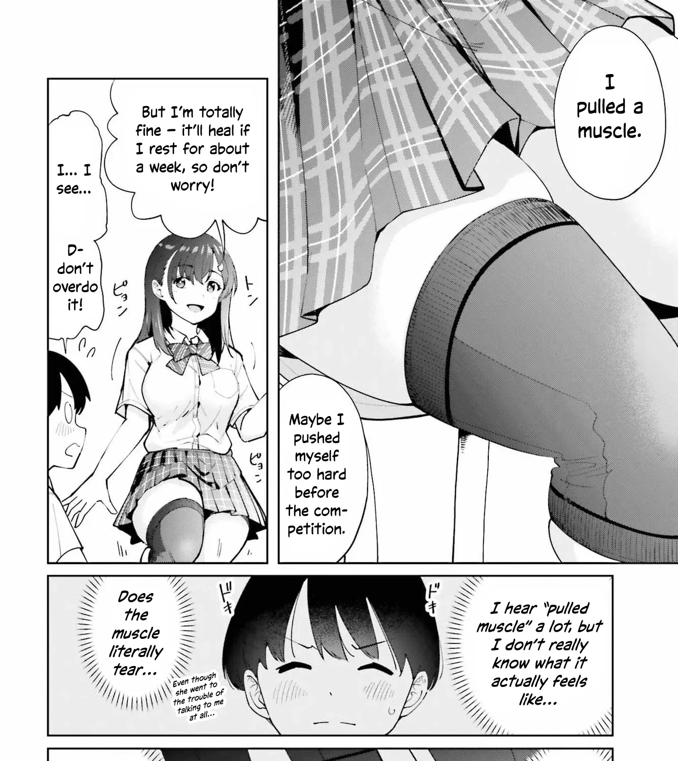 Thighs-san next to me Chapter 3 page 15 - 