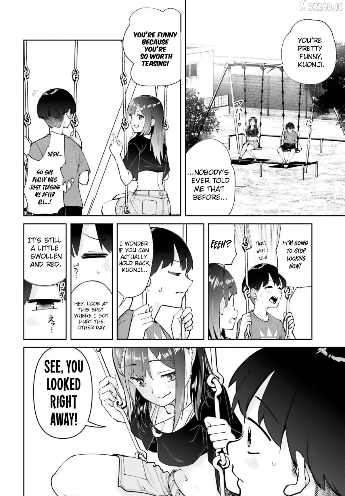 Thighs-san next to me Chapter 4 page 13 - 