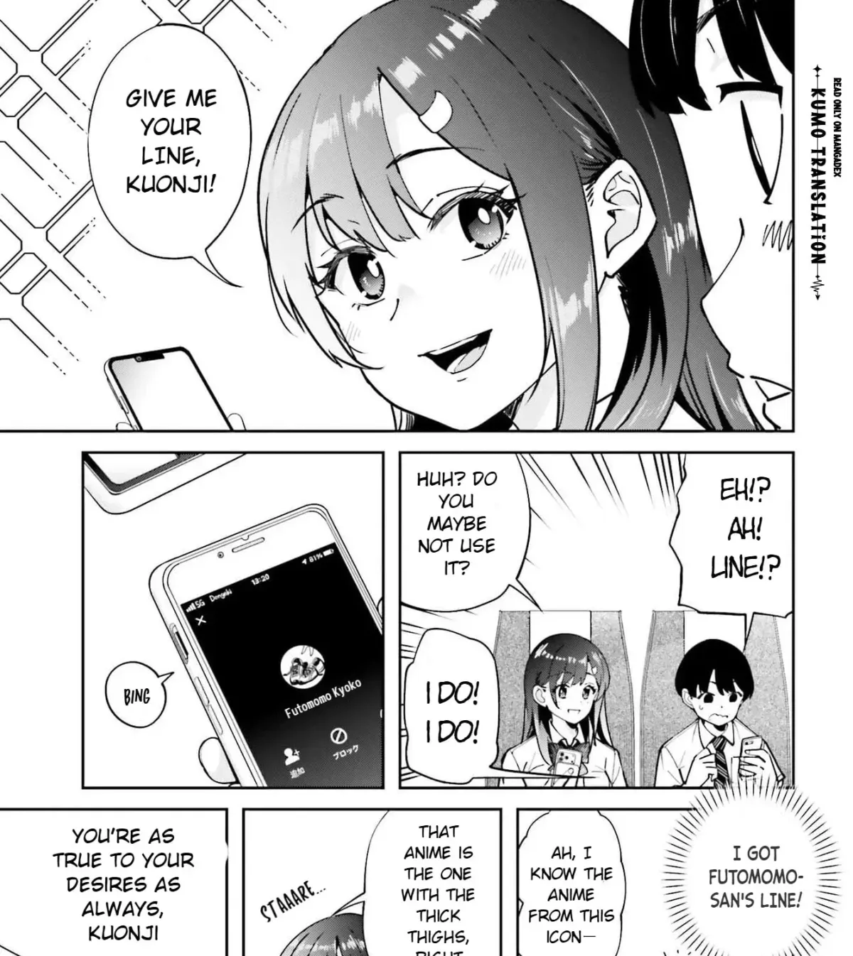 Thighs-san next to me Chapter 7 page 10 - 