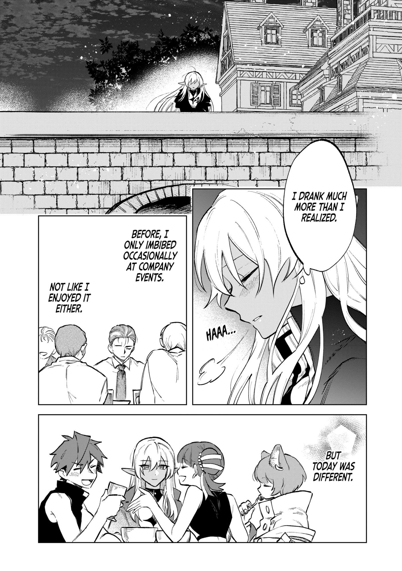 This Alluring Dark Elf Has the Heart of a Middle-Aged Man! Chapter 0 page 55 - 