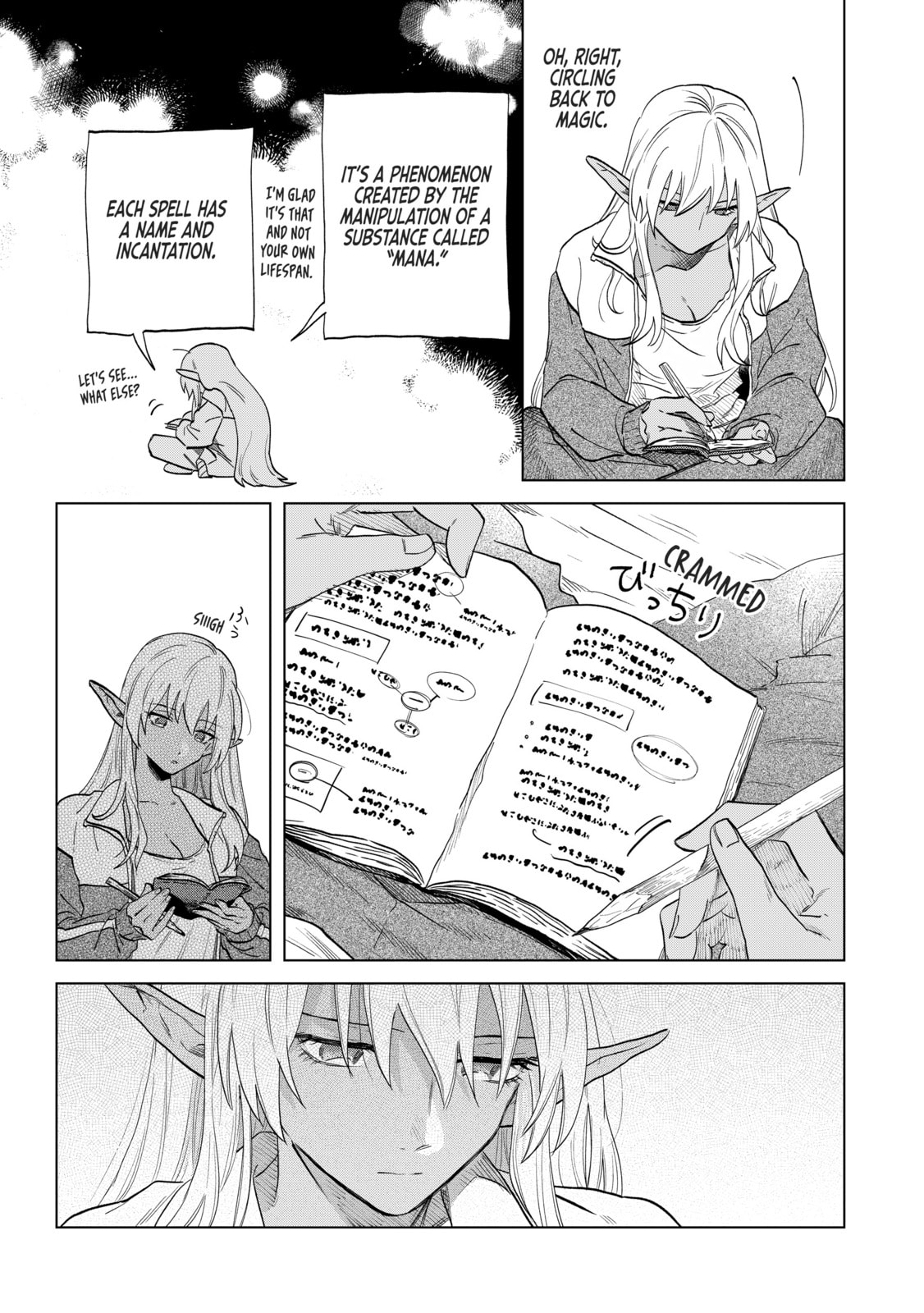 This Alluring Dark Elf Has the Heart of a Middle-Aged Man! Chapter 1 page 27 - 
