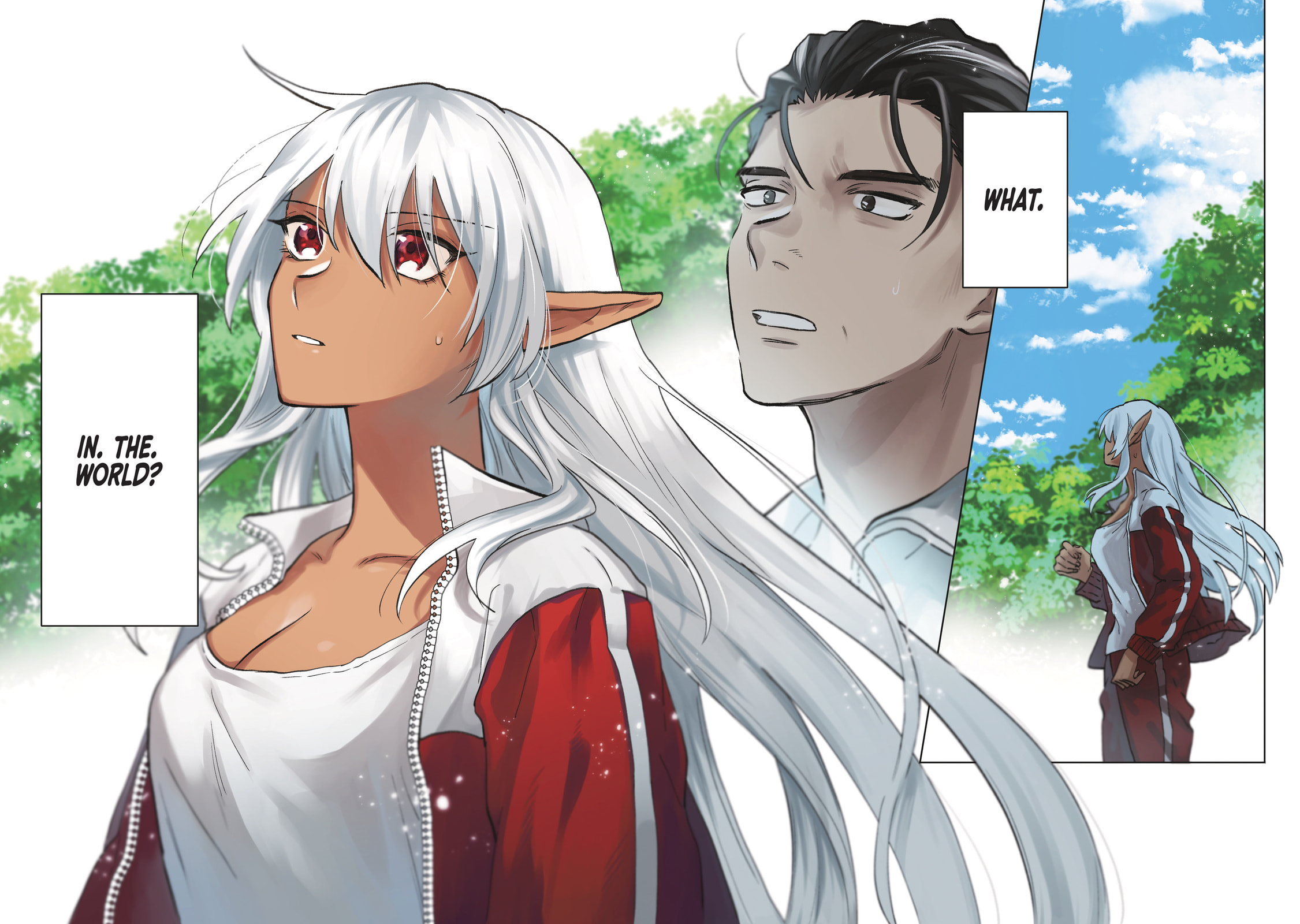 This Alluring Dark Elf Has the Heart of a Middle-Aged Man! Chapter 1 page 4 - 