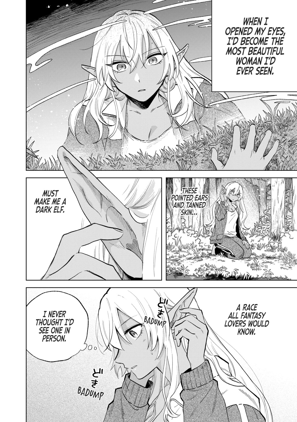 This Alluring Dark Elf Has the Heart of a Middle-Aged Man! Chapter 1 page 7 - 