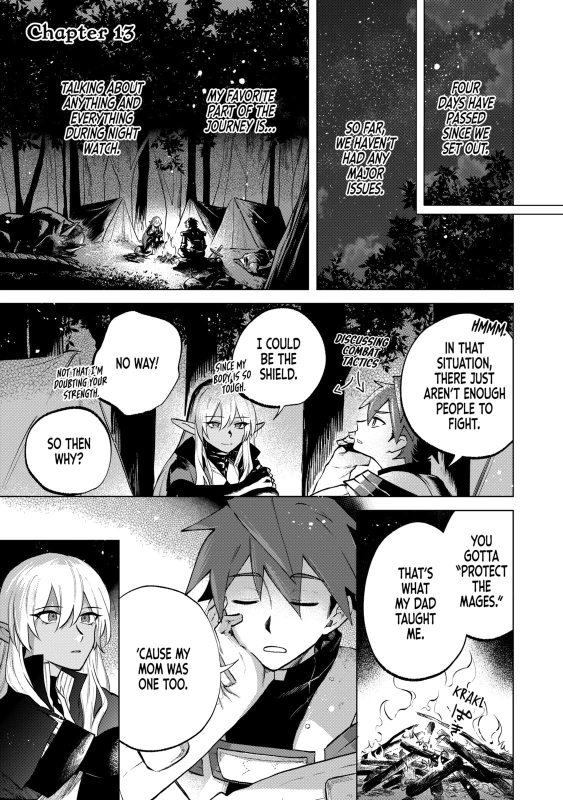 This Alluring Dark Elf Has the Heart of a Middle-Aged Man! Chapter 13 page 1 - 
