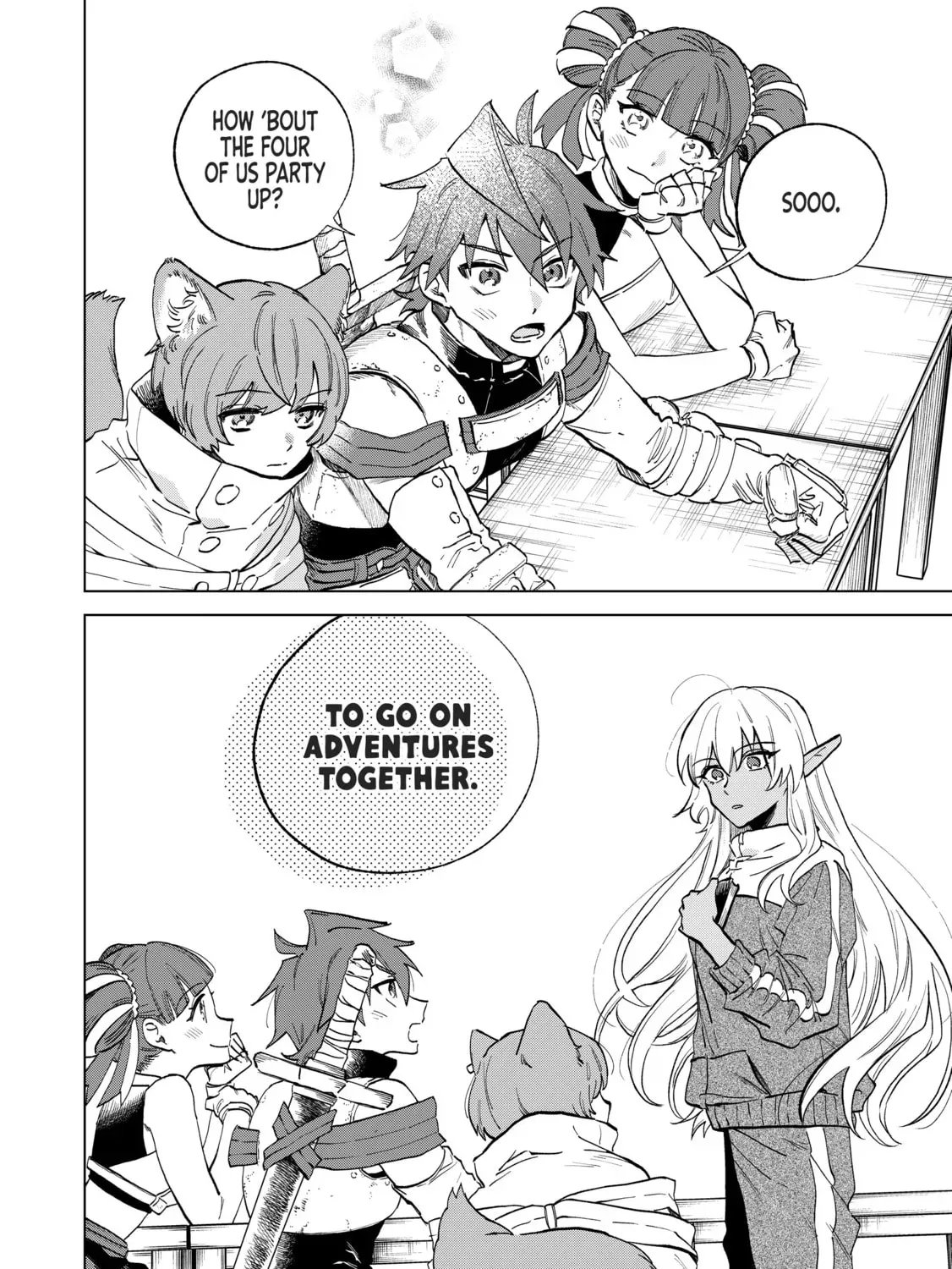 This Alluring Dark Elf Has the Heart of a Middle-Aged Man! Chapter 2.1 page 55 - 