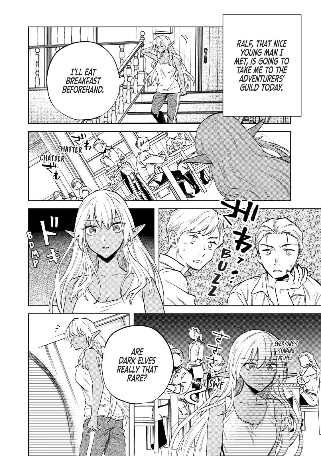 This Alluring Dark Elf Has the Heart of a Middle-Aged Man! Chapter 2 page 2 - 