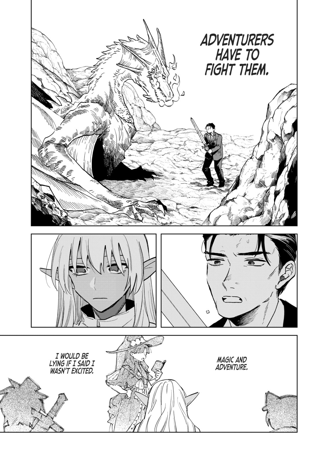 This Alluring Dark Elf Has the Heart of a Middle-Aged Man! Chapter 2 page 25 - 