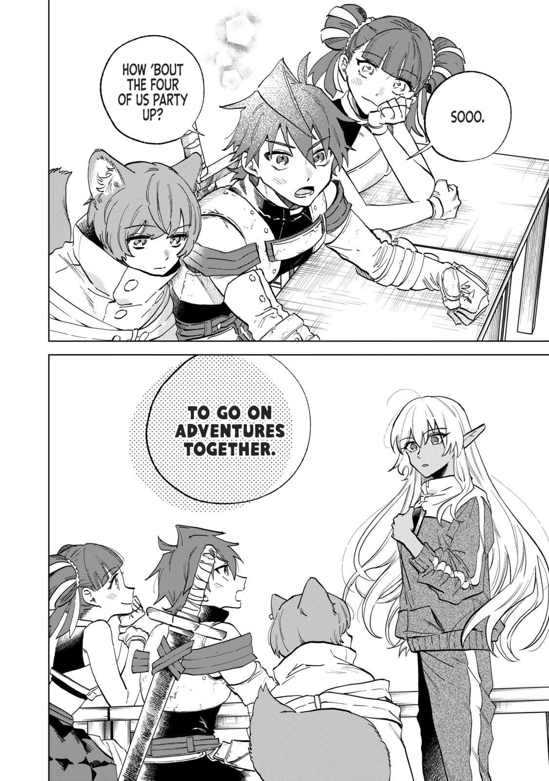 This Alluring Dark Elf Has the Heart of a Middle-Aged Man! Chapter 2 page 28 - 