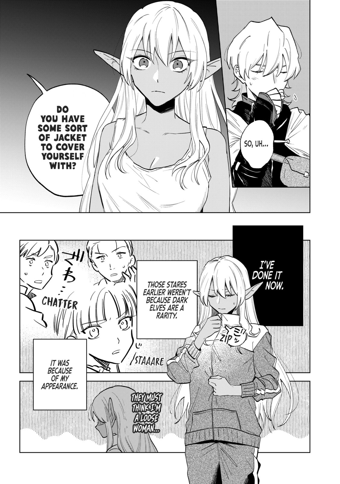 This Alluring Dark Elf Has the Heart of a Middle-Aged Man! Chapter 2 page 5 - 