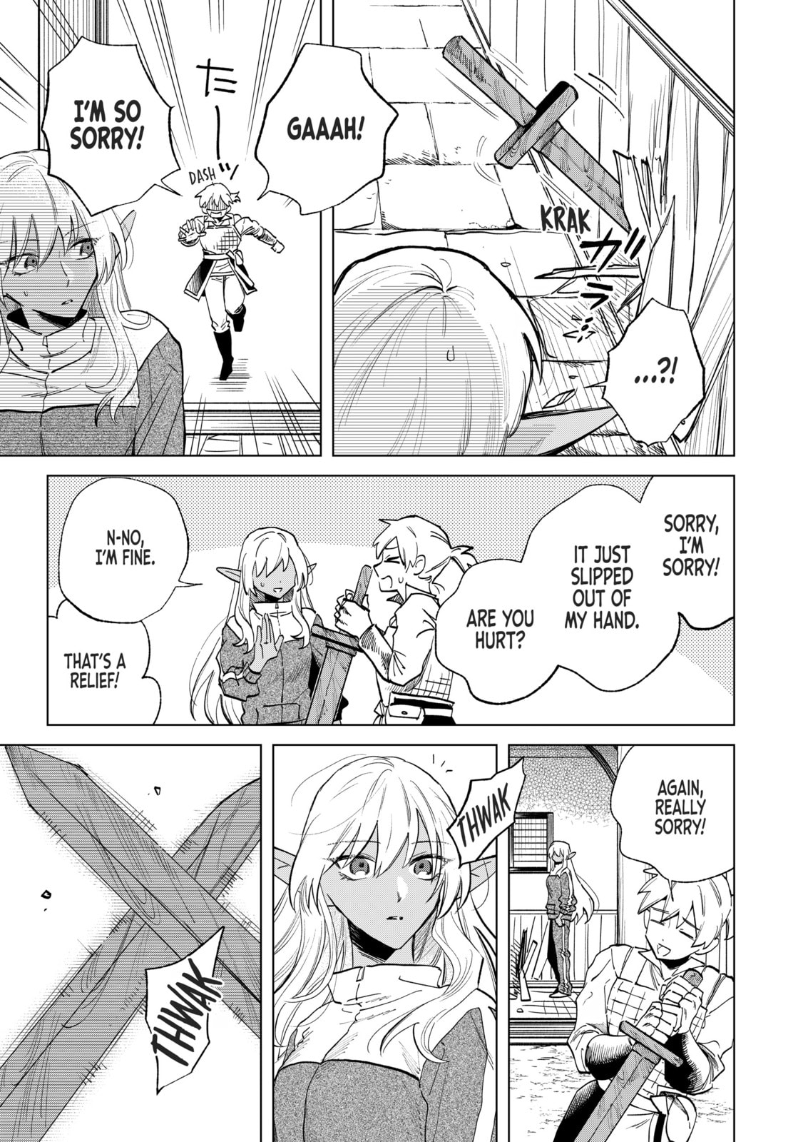 This Alluring Dark Elf Has the Heart of a Middle-Aged Man! Chapter 3 page 7 - 