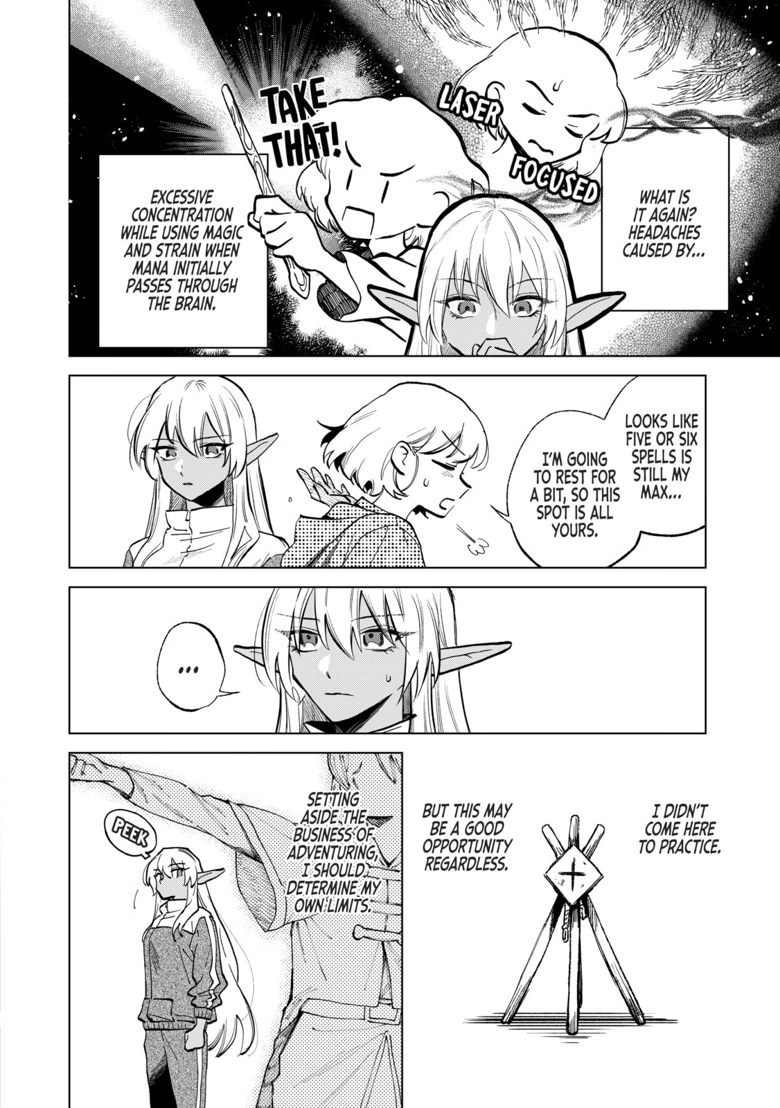 This Alluring Dark Elf Has the Heart of a Middle-Aged Man! Chapter 3 page 10 - 