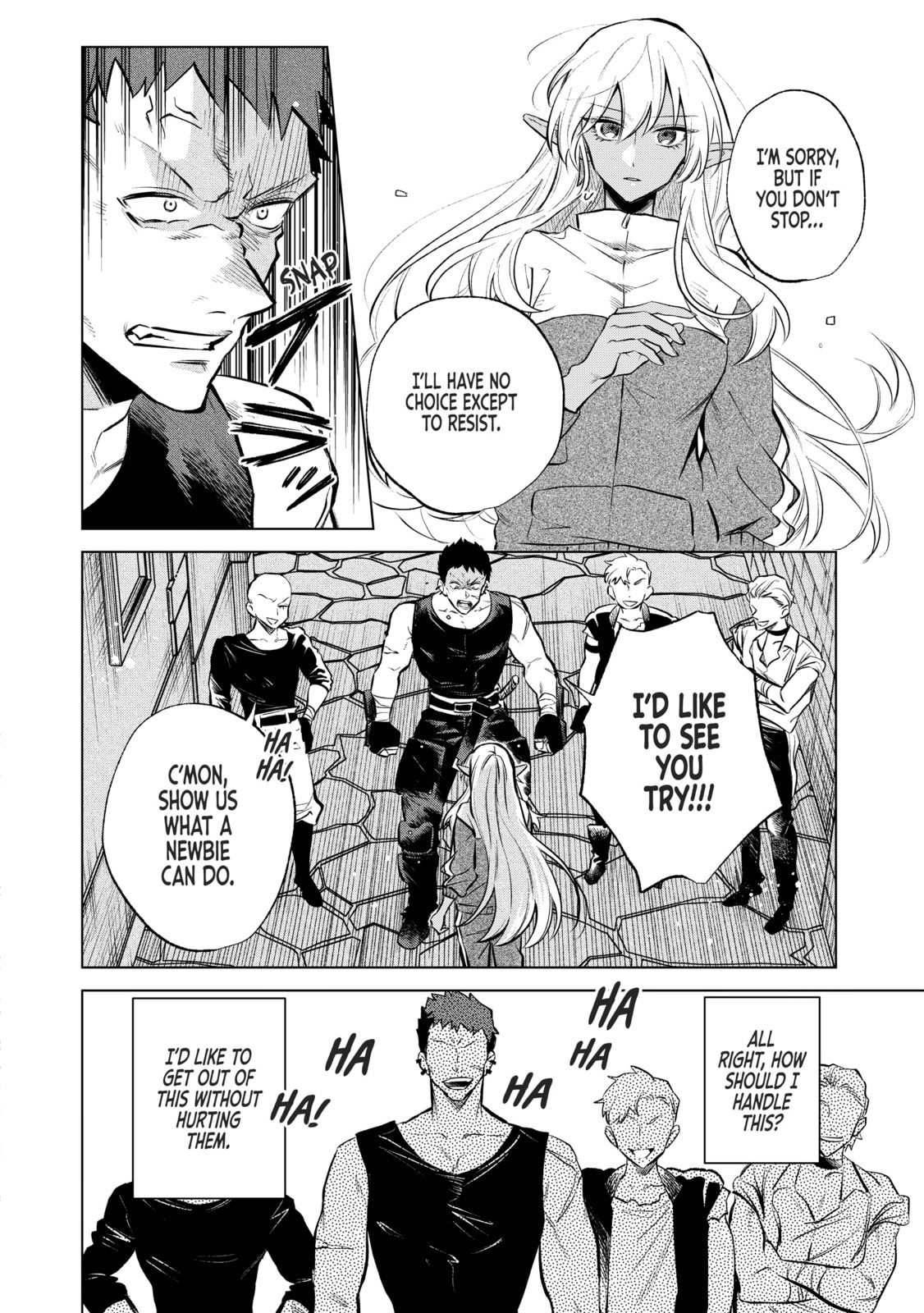 This Alluring Dark Elf Has the Heart of a Middle-Aged Man! Chapter 5 page 4 - 
