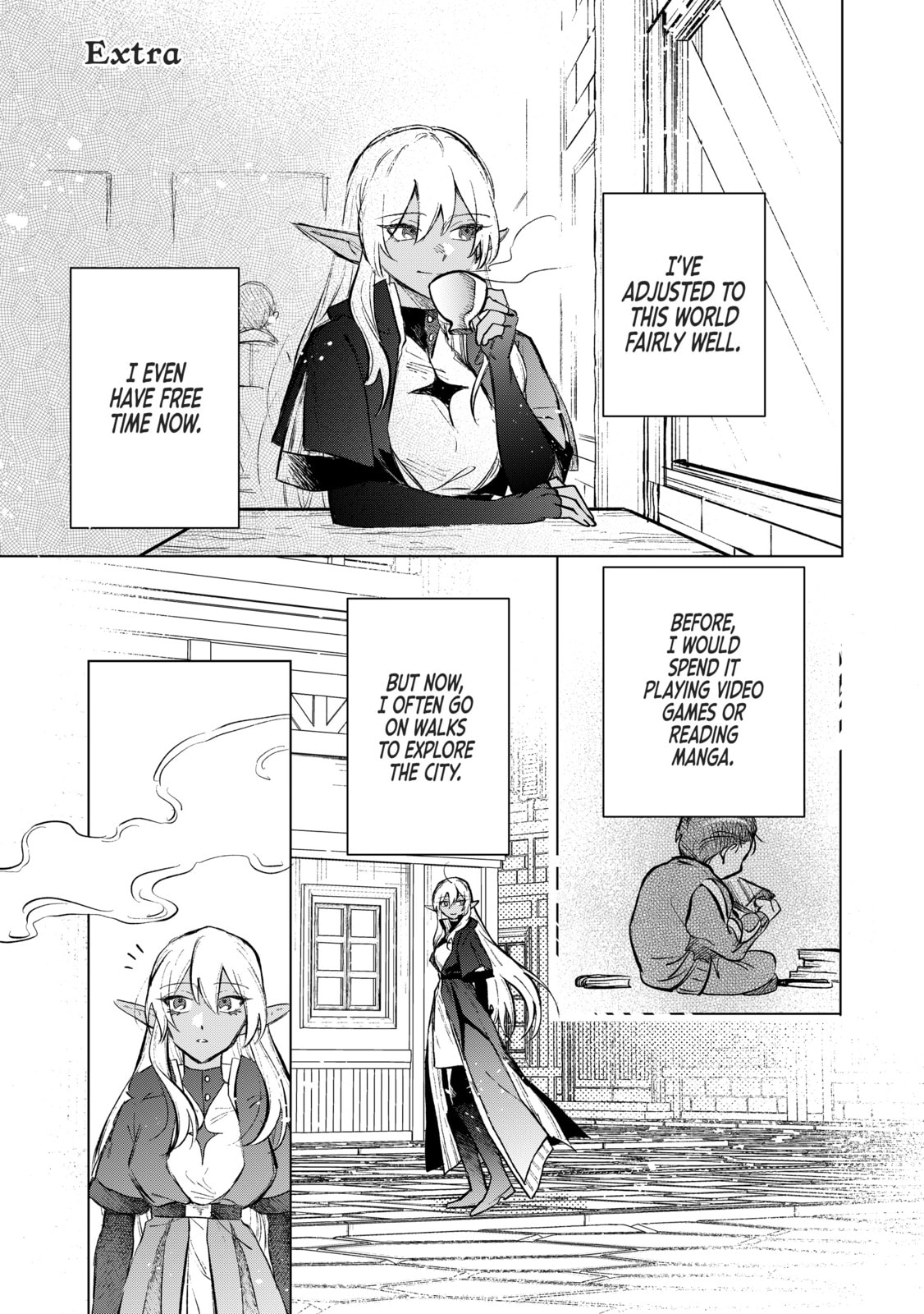 This Alluring Dark Elf Has the Heart of a Middle-Aged Man! Chapter 7.5 page 1 - 