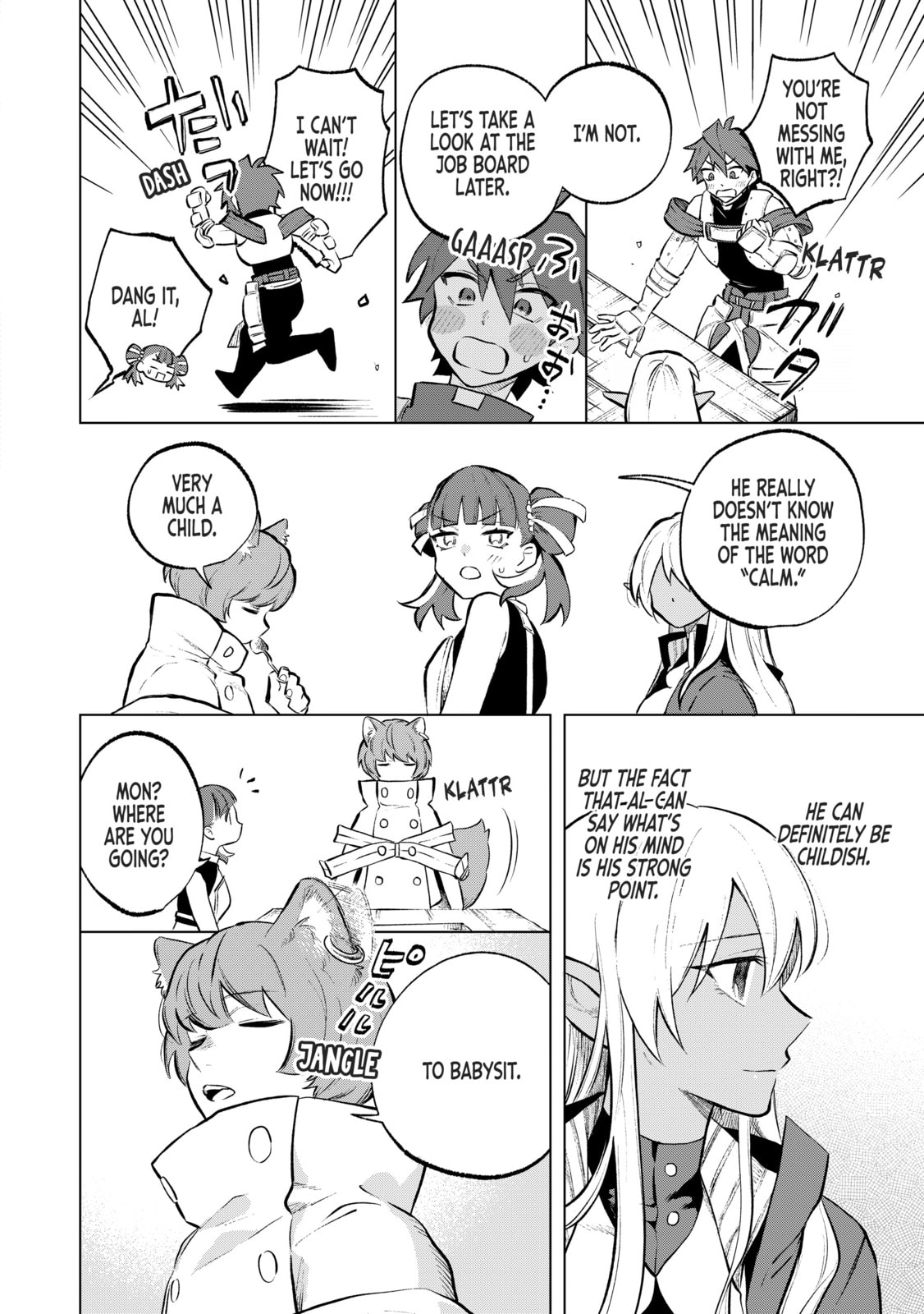 This Alluring Dark Elf Has the Heart of a Middle-Aged Man! Chapter 7 page 12 - 