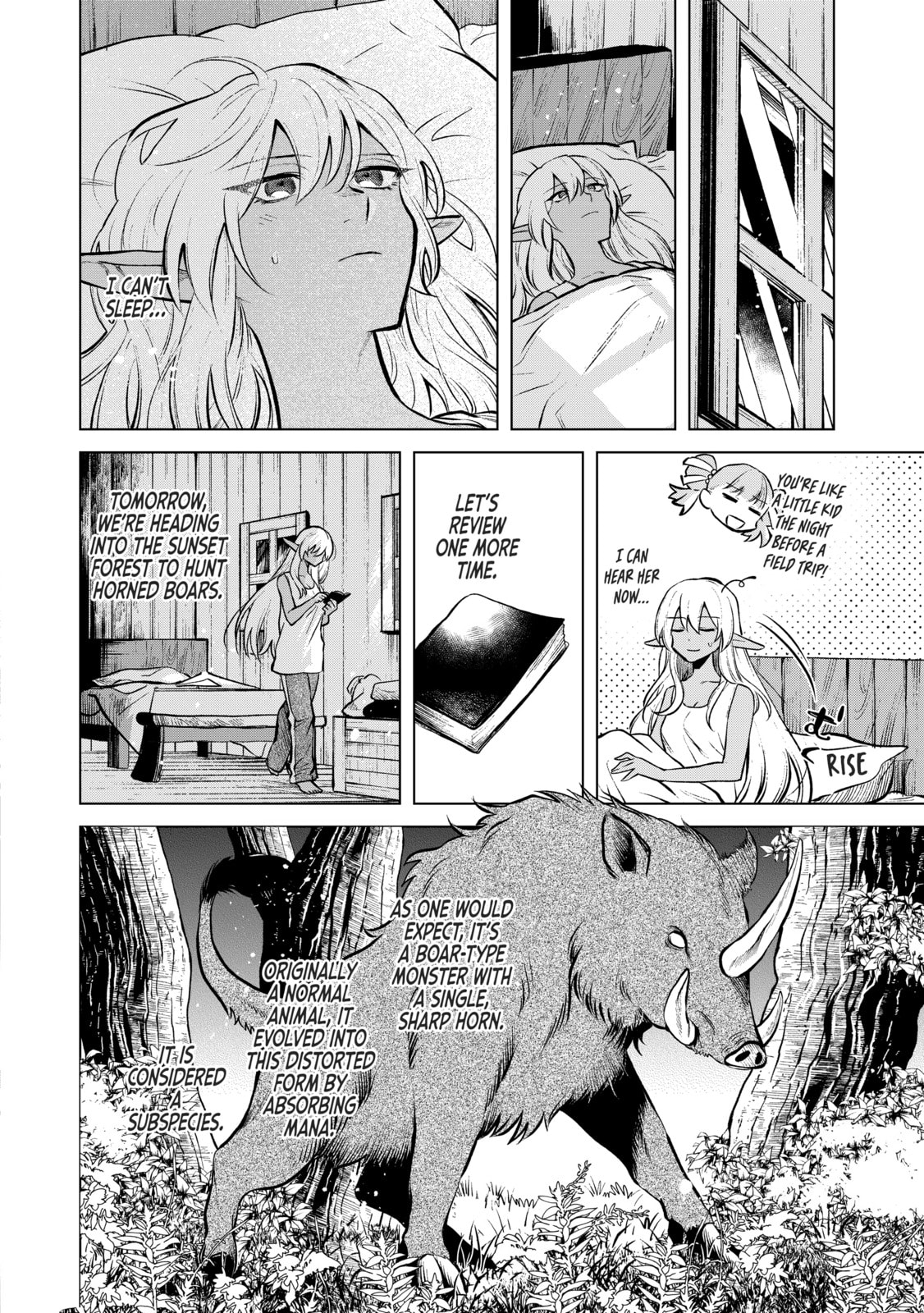 This Alluring Dark Elf Has the Heart of a Middle-Aged Man! Chapter 7 page 14 - 