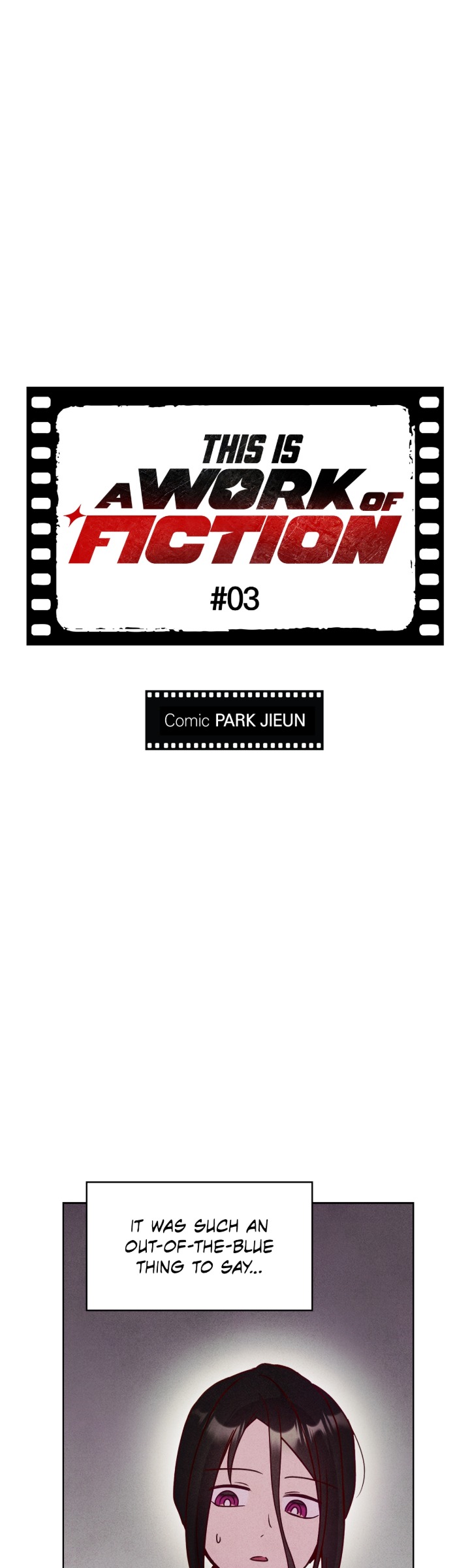 This is a Work of Fiction Chapter 3 page 1 - 