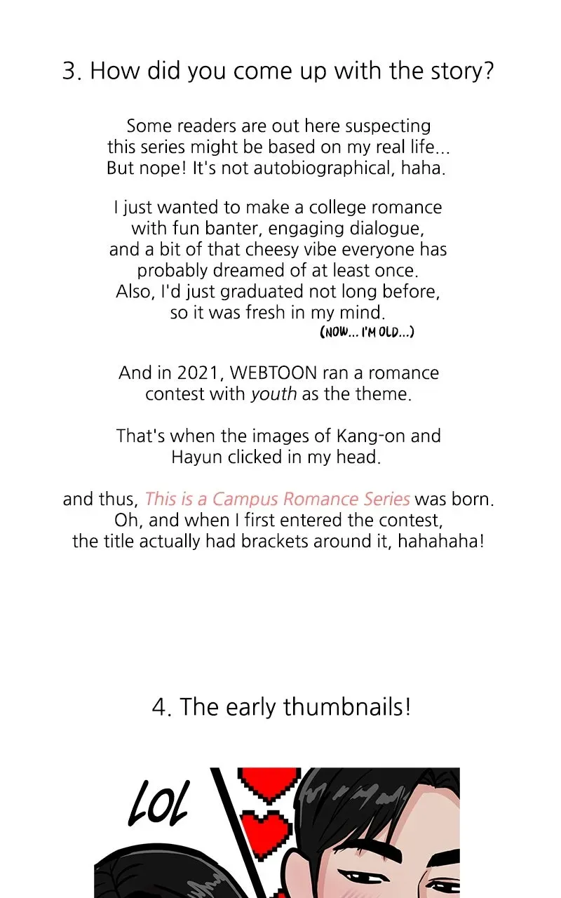 This is a Campus Romance Series Chapter 104 page 142 - 