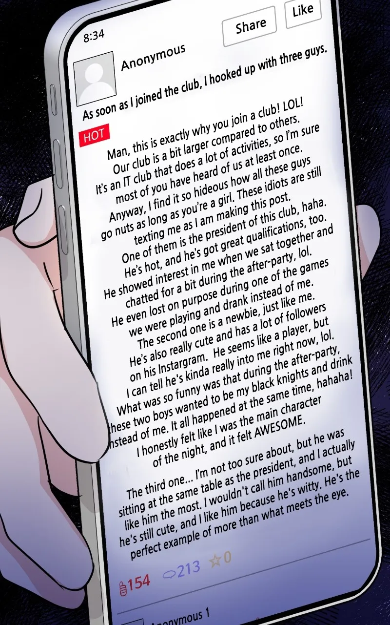 This is a Campus Romance Series Chapter 12 page 13 - 