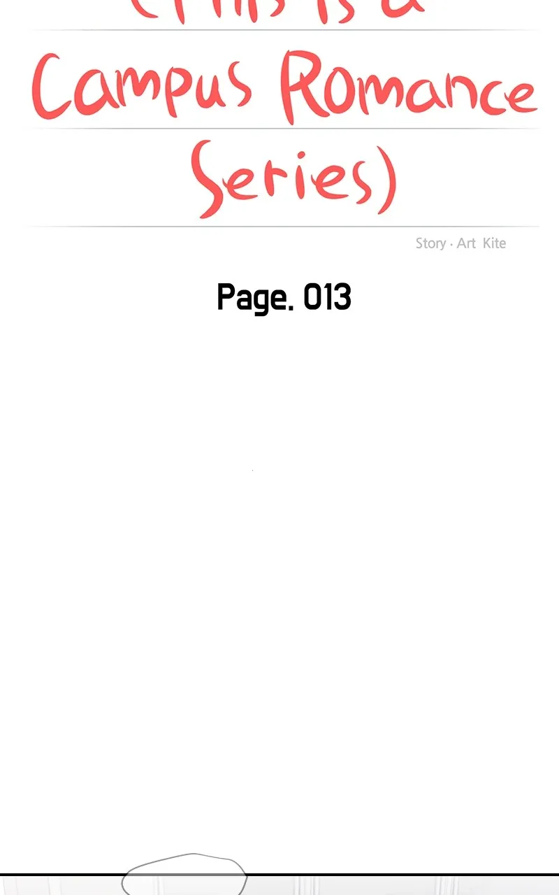 This is a Campus Romance Series Chapter 13 page 13 - 