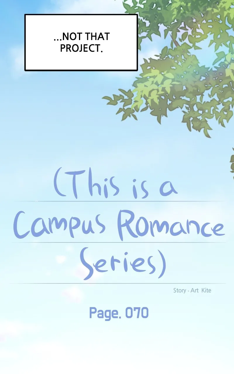 This is a Campus Romance Series Chapter 74 page 63 - 