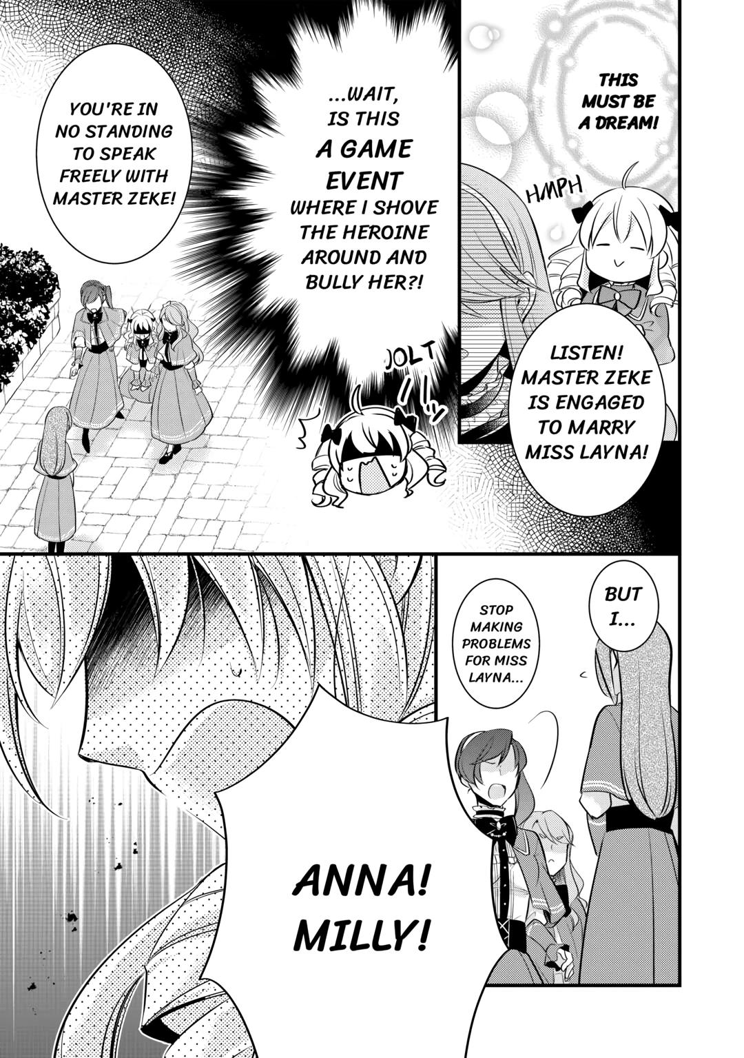 This is No Time for the Villainess to Bully the Heroine! Chapter 1 page 7 - 
