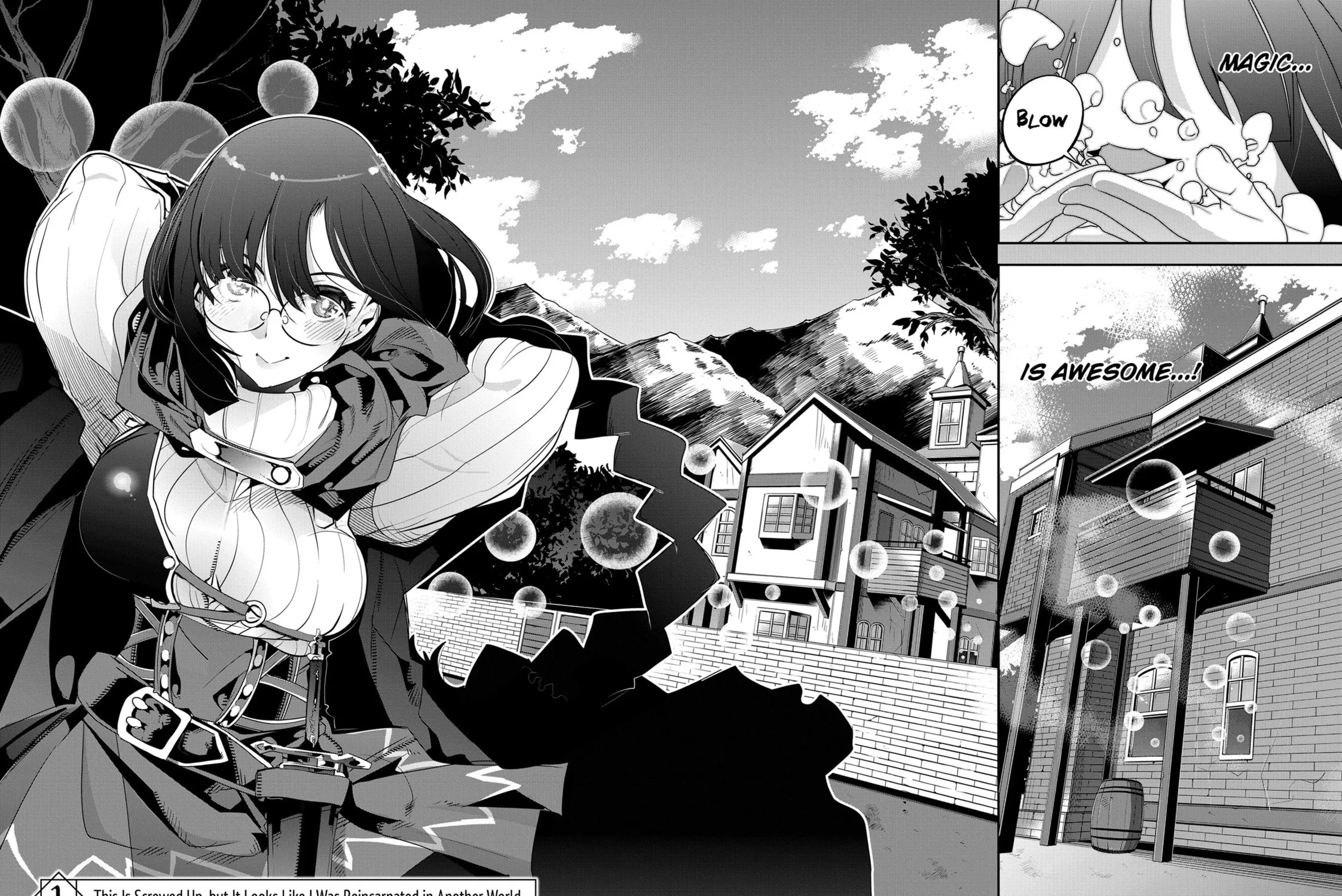 This is Screwed Up, but I Was Reincarnated as a GIRL in Another World! Chapter 1 page 3 - 