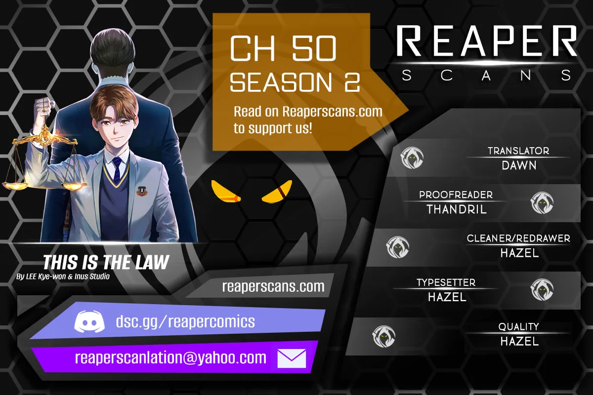 This is the Law Chapter 50 page 1 - 