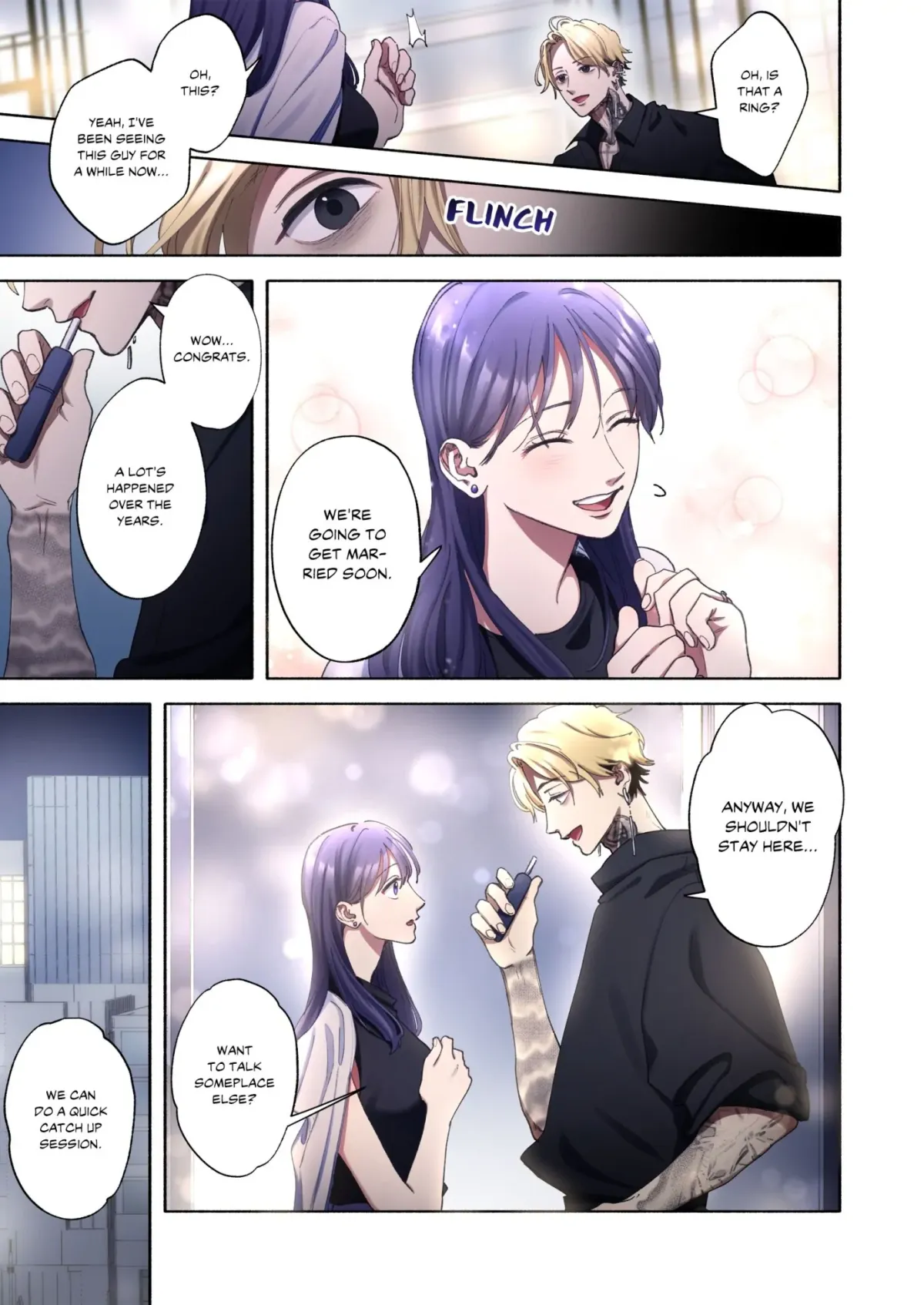 This Tattooed Yandere Bad Boy Is... My Kind Childhood Friend?! Chapter 1 page 5 - 