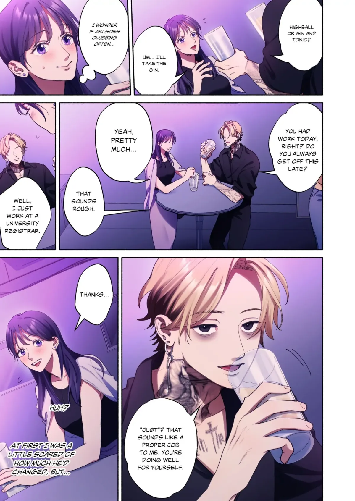 This Tattooed Yandere Bad Boy Is... My Kind Childhood Friend?! Chapter 1 page 7 - 