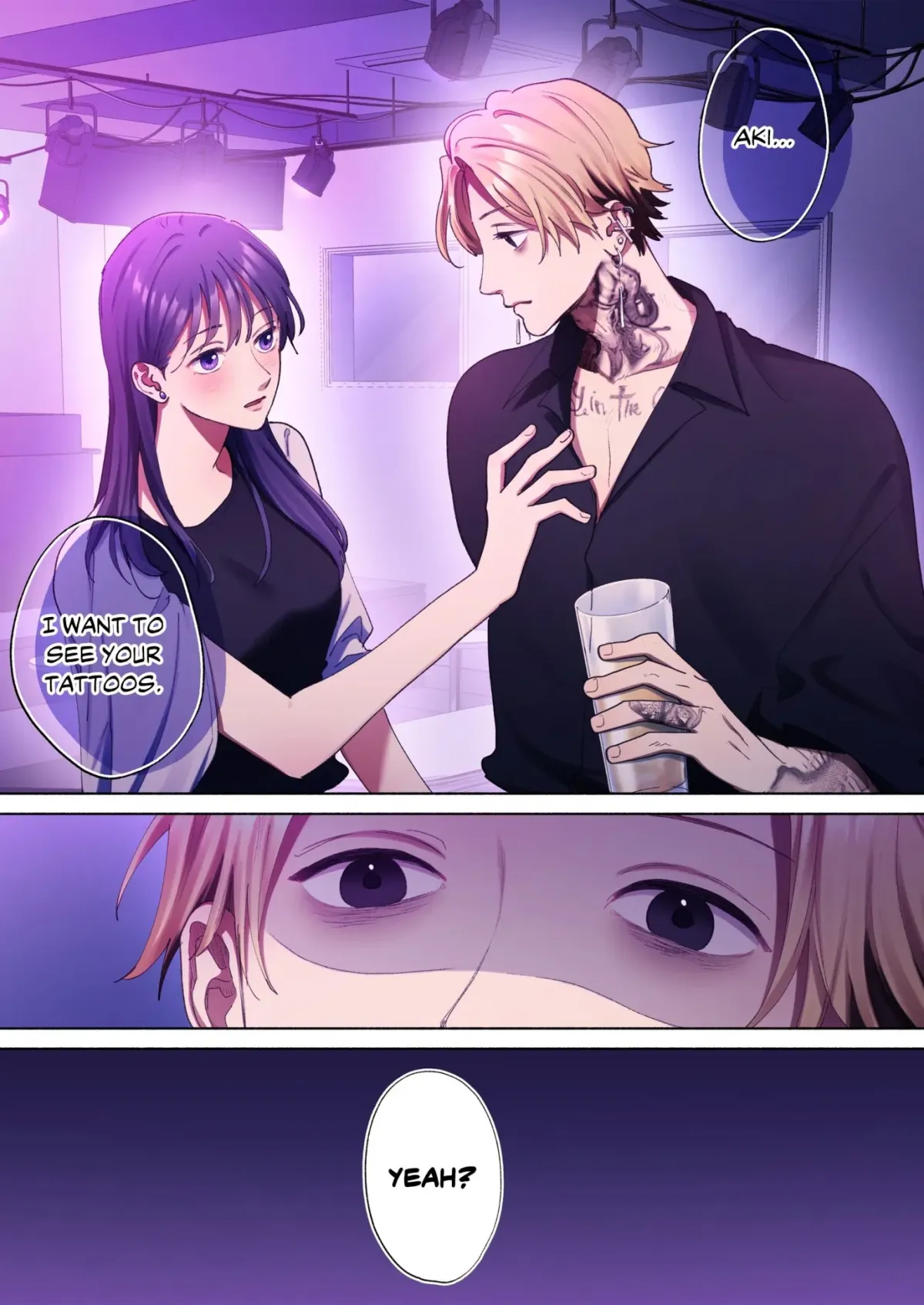 This Tattooed Yandere Bad Boy Is... My Kind Childhood Friend?! Chapter 2 page 1 - 