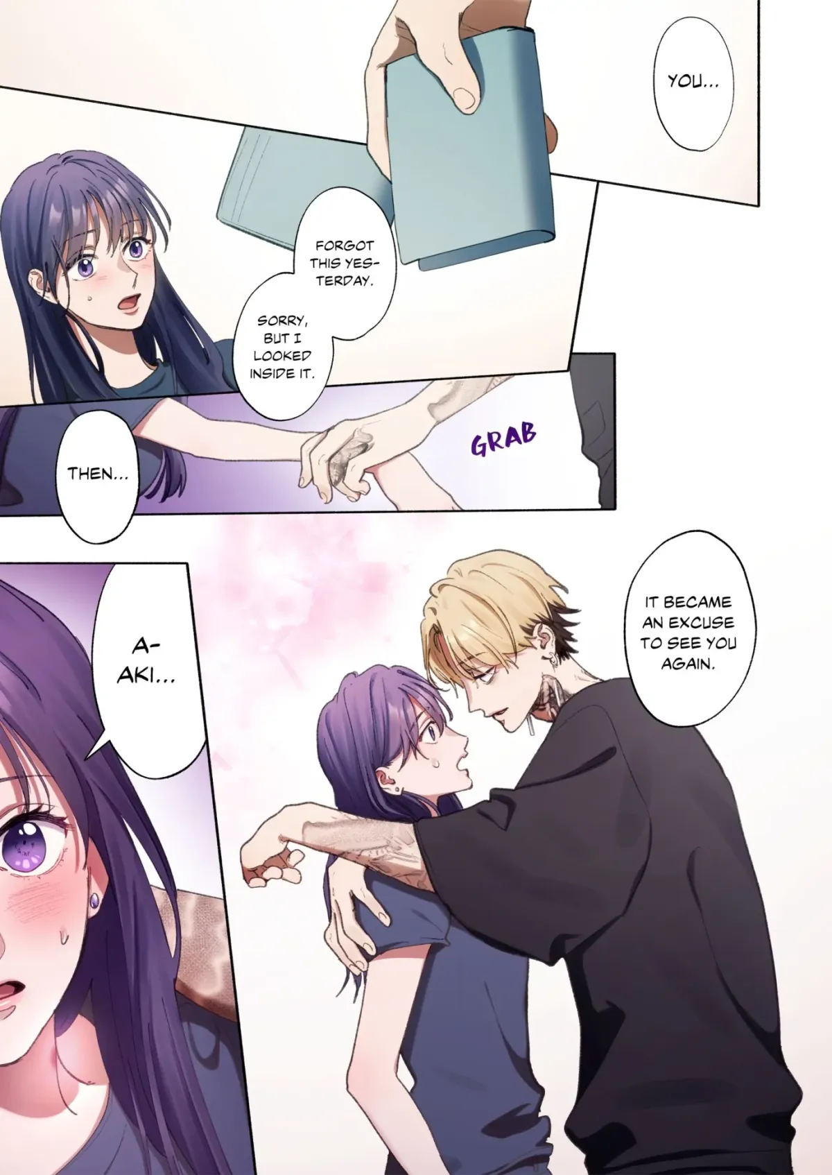 This Tattooed Yandere Bad Boy Is... My Kind Childhood Friend?! Chapter 5 page 5 - 