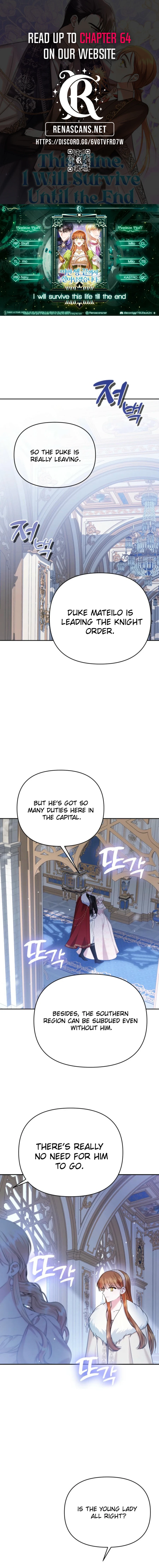 This Time, I Will Survive Until the End Chapter 50 page 1 - 