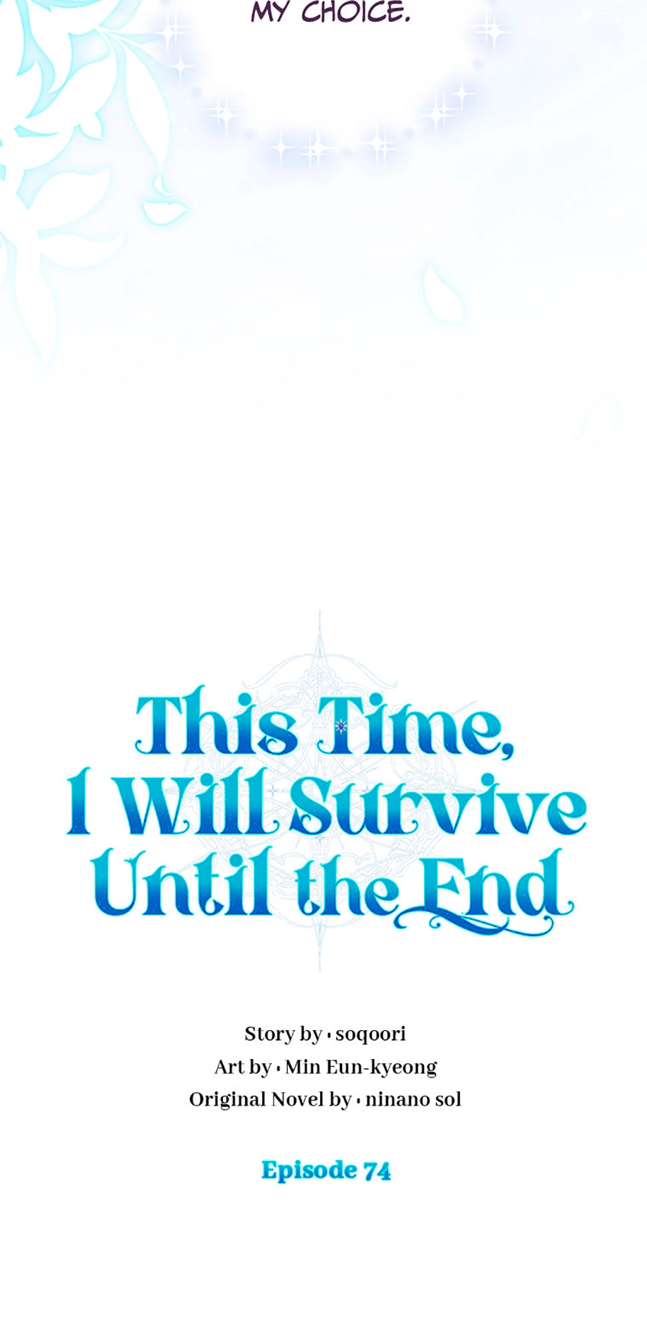 This Time, I Will Survive Until the End Chapter 74 page 82 - 