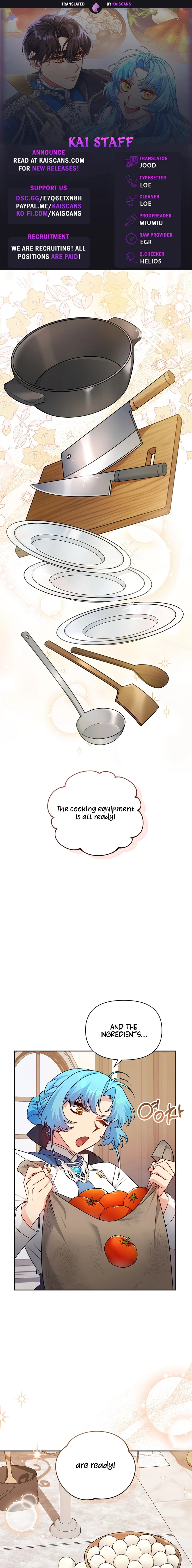 This Villainess is Good at Cooking Chapter 41 page 1 - 