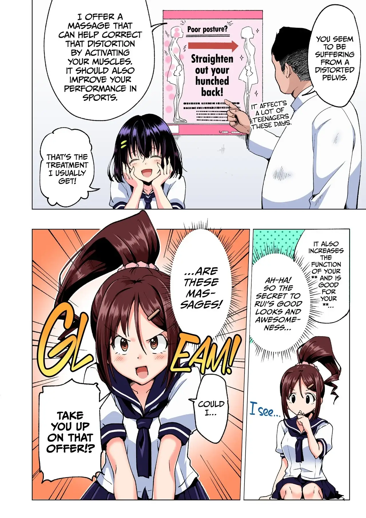 This Volleyball Girl got Spiked with a Sensual Massage Chapter 1 page 17 - 