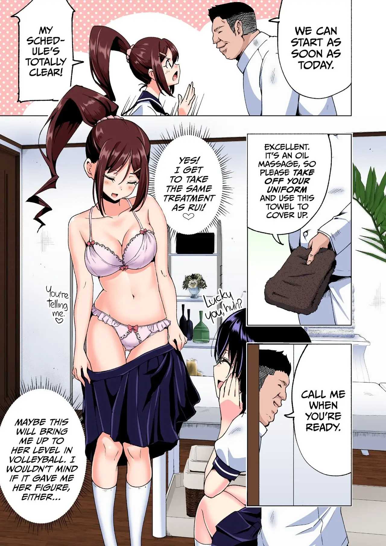 This Volleyball Girl got Spiked with a Sensual Massage Chapter 1 page 18 - 